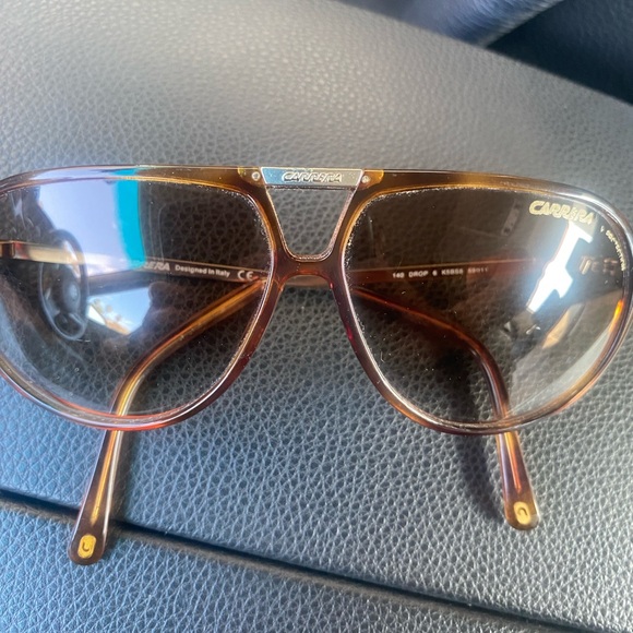 Carreras sunglasses, brown frame with brown gradient lenses with case - Picture 9 of 9